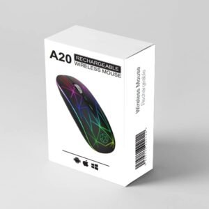 WIRLESS RGB RECHARGABLE  MOUSE - A20