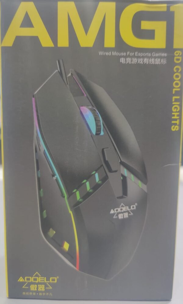 AOQEL GAMING WIRED MOUSE – AMG 1 - Techno Store